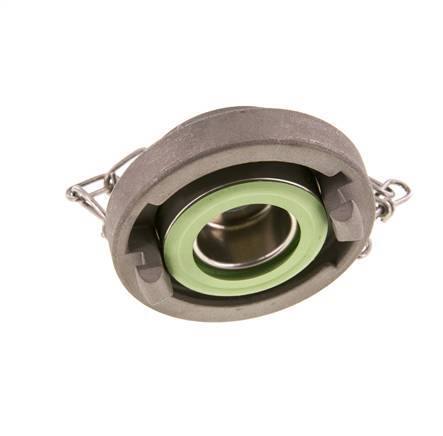 38 (51 mm) Capuchon en acier inoxydable pour coupleur Storz