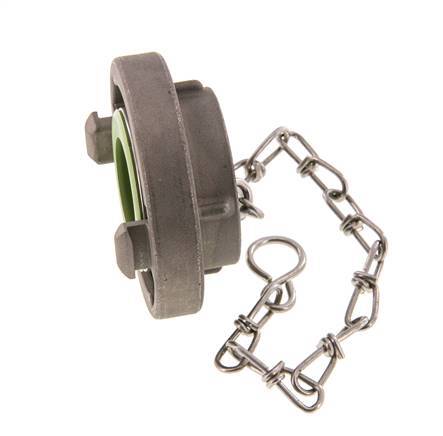 38 (51 mm) Capuchon en acier inoxydable pour coupleur Storz