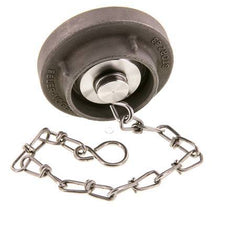 38 (51 mm) Capuchon en acier inoxydable pour coupleur Storz