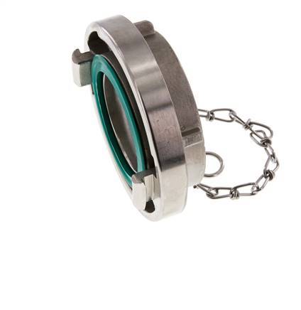 Capuchon en acier inoxydable de 75-B (89 mm) pour coupleur Storz