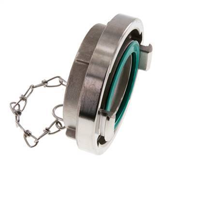 Capuchon en acier inoxydable de 75-B (89 mm) pour coupleur Storz