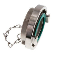 Capuchon en acier inoxydable de 75-B (89 mm) pour coupleur Storz