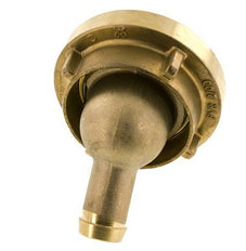 52-C (66 mm) Coupleur Storz en laiton Pilier de tuyau de 25 mm orientable à 50 degrés