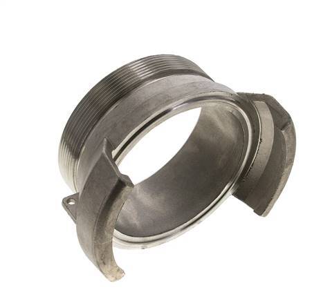 Guillemin DN 100 Stainless Steel Coupling G 4'' Male Threads Without Lock