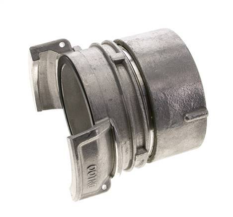 Guillemin DN 100 Aluminium Coupling G 4'' Female Threads With Lock