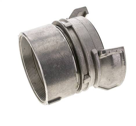 Guillemin DN 100 Raccord en aluminium G 4'' filets femelles avec verrouillage