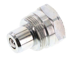 Acier DN 10 Coupleur hydraulique Bouchon 3/8 pouce filetage NPT femelle ISO 14540 D 19 mm