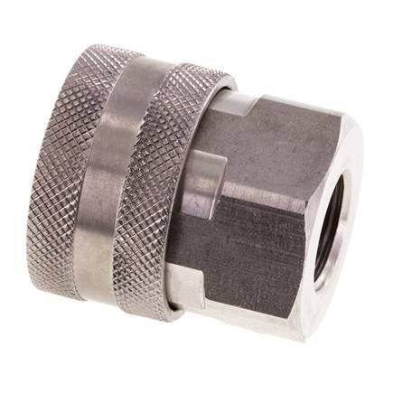 Coupleur DN 10 en acier inoxydable pour machine à laver Douille G 3/8 pouce filetage mâle