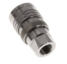 Coupleur DN 10 en acier inoxydable pour machine à laver Douille G 3/8 pouces filetage mâle double obturation