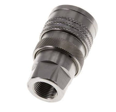 Coupleur DN 10 en acier inoxydable pour machine à laver Douille G 3/8 pouces filetage mâle double obturation