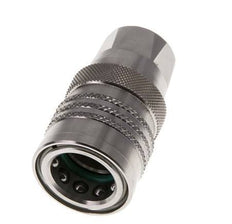 Coupleur DN 10 en acier inoxydable pour machine à laver Douille G 3/8 pouces filetage mâle double obturation