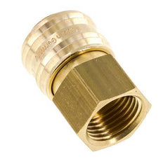 Laiton DN 7.2 (Euro) Coupleur d'air Socket G 1/2 pouce Femelle