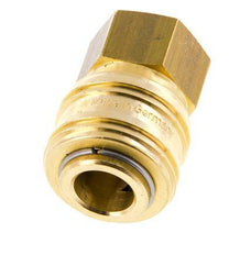 Laiton DN 7.2 (Euro) Coupleur d'air Socket G 1/8 pouce Femelle