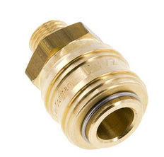 Laiton DN 7.2 (Euro) Coupleur d'air femelle G 1/4 pouce mâle HEX 24