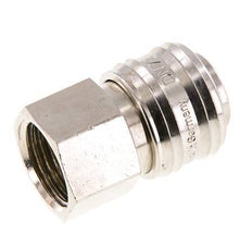 Nickel-plated Brass DN 7.2 (Euro) Air Coupling Socket G 1/2 inch Female FKM