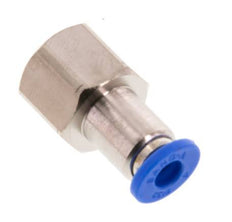 4mm x G1/8'' Push-in Fitting with Female Threads Brass/PA 66 NBR [2 Pieces]