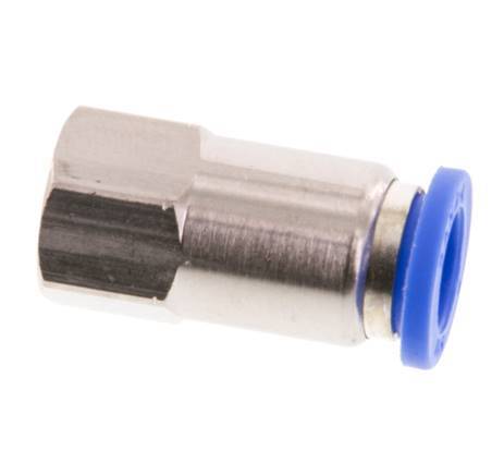 Raccord enfichable 8mm x G1/8'' avec filets femelles Laiton/PA 66 NBR [2 Pièces]