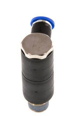 4mm x R1/8'' Manifold à 2 voies avec filetages mâles Laiton/PA 66 NBR Rotatif