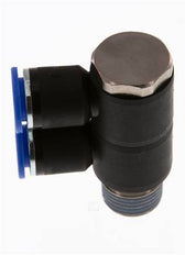 12mm x R1/2'' Manifold à 2 voies avec filetages mâles Laiton/PA 66 NBR Rotatif