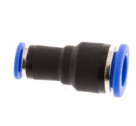 Raccord enfichable 6mm x 10mm PA 66 NBR [2 pièces].