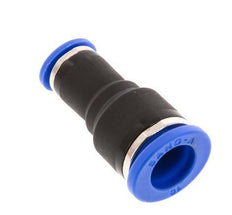 Raccord enfichable 6mm x 10mm PA 66 NBR [2 pièces].