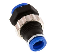 Raccord enfichable 8mm PA 66 NBR Bulkhead [2 Pièces]