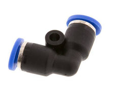 Raccord enfichable coudé 90deg 4mm PA 66 NBR [2 pièces].