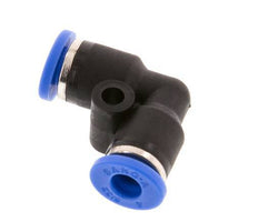Raccord enfichable coudé 90deg 4mm PA 66 NBR [2 pièces].