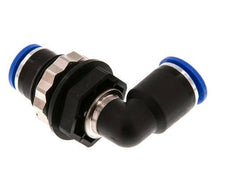 Raccord enfichable coudé à 90 degrés 12mm PA 66 NBR Bulkhead