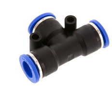 Raccord enfichable en T 10mm PA 66 NBR [2 Pièces]