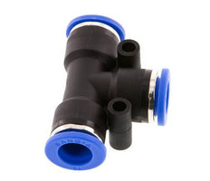 Raccord enfichable en T 10mm PA 66 NBR [2 Pièces]
