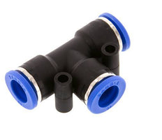 10mm Tee Push-in Fitting PA 66 NBR [2 Pieces]