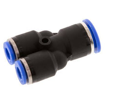 6mm x 10mm Y Push-in Fitting PA 66 NBR [2 Pieces]