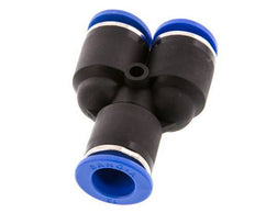 Raccord enfichable en Y 12mm PA 66 NBR