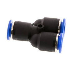 Raccord enfichable en Y 12mm PA 66 NBR