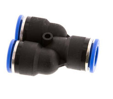 Raccord enfichable en Y 14mm PA 66 NBR
