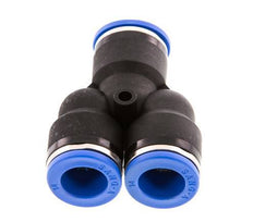 Raccord enfichable en Y 14mm PA 66 NBR