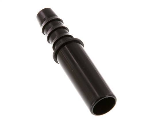 Raccord enfichable 12mm x 8mm avec pilier de tuyau PA 66 NBR [2 pièces].