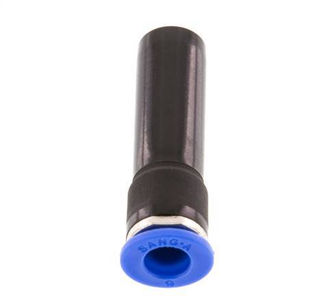Raccord enfichable 6mm x 10mm avec bouchon PA 66 NBR [2 Pièces].