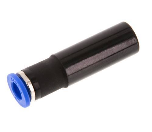 Raccord enfichable 6mm x 12mm avec bouchon PA 66 NBR [2 Pièces].