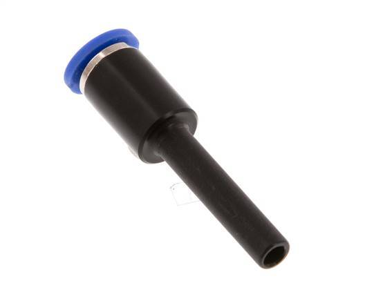 Raccord enfichable 4mm x 3/16'' avec bouchon PA 66 NBR [2 Pièces].