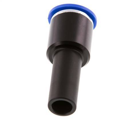 Raccord enfichable 12mm x 1/2'' avec bouchon PA 66 NBR [2 Pièces].