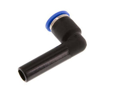 Raccord enfichable coudé 90deg 6mm x 8mm avec bouchon PA 66 NBR [2 pièces].