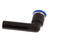 Raccord enfichable coudé 90deg 6mm x 8mm avec bouchon PA 66 NBR [2 pièces].