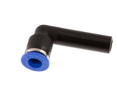 Raccord enfichable coudé 90deg 6mm x 8mm avec bouchon PA 66 NBR [2 pièces].
