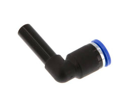 8mm x 8mm 90deg Elbow Push-in Fitting with Plug-in PA 66 NBR [2 Pieces]