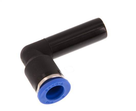 8mm x 10mm 90deg Elbow Push-in Fitting with Plug-in PA 66 NBR [2 Pieces]