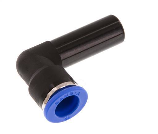10mm x 12mm 90deg Elbow Push-in Fitting with Plug-in PA 66 NBR [2 Pieces]
