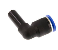 12mm x 12mm 90deg Elbow Push-in Fitting with Plug-in PA 66 NBR [2 Pieces]