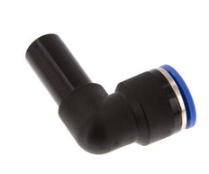 Raccord enfichable coudé à 90 degrés 16mm x 16mm avec bouchon PA 66 NBR